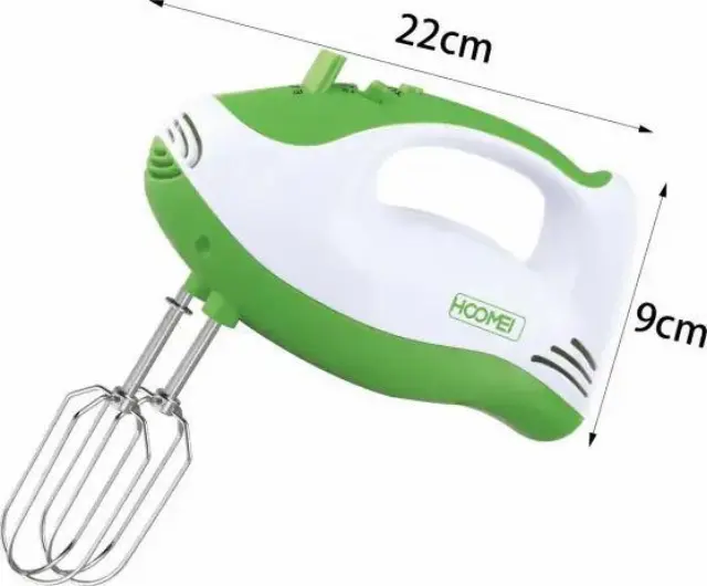Hoomei HM-6820 Μίξερ Χειρός 150W Πράσινο 2