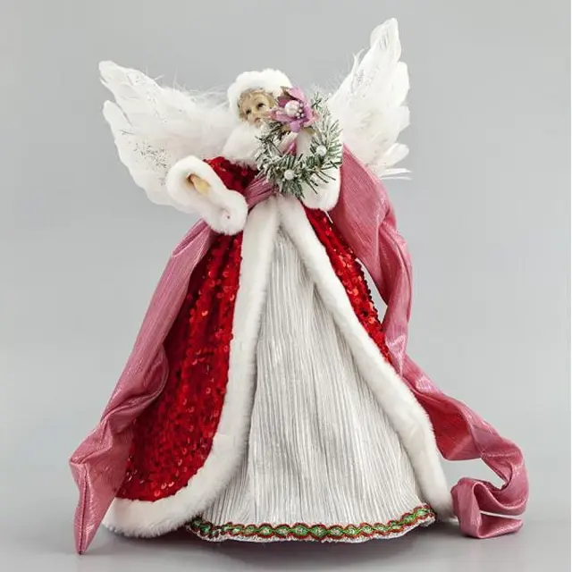 Νεράιδα Κόκκινο/Ασημί 35.5cm