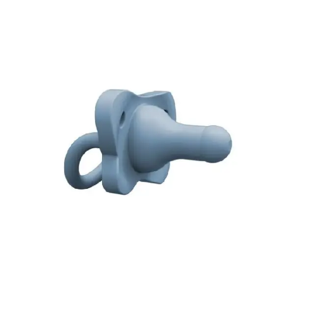 DR BROWN'S Happy Paci Πιπίλα Σιλικόνης Μπλε για 0-6 μηνών 2