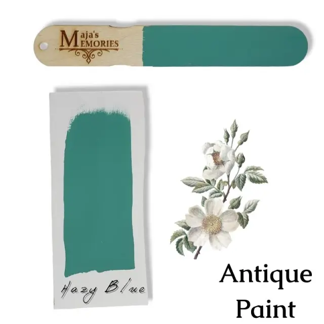 Χρώμα-εφέ πατίνας Antique Paint Maja's Memories, 150ml, Hazy Blue