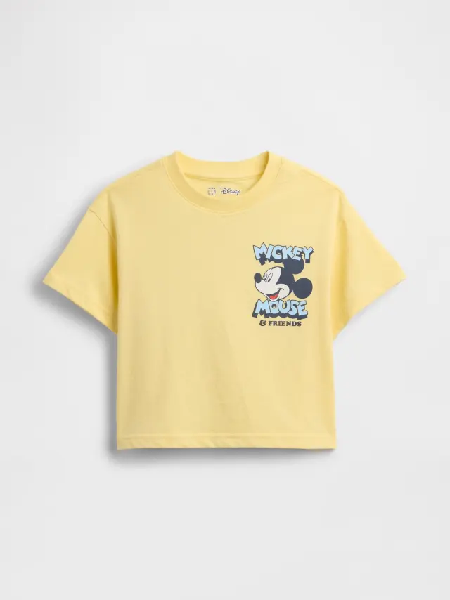 Gap × Disney Βρεφικό & Νηπιακό Μπλουζάκι Oversized Spring yellow