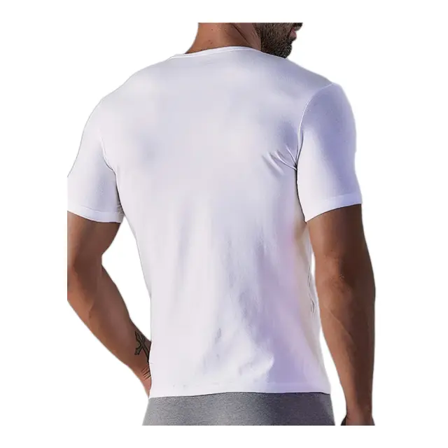 FMS Ανδρικό T-Shirt Κοντό Μανίκι Εφαρμοστό, Χρώμα Λευκό - 2XL 2