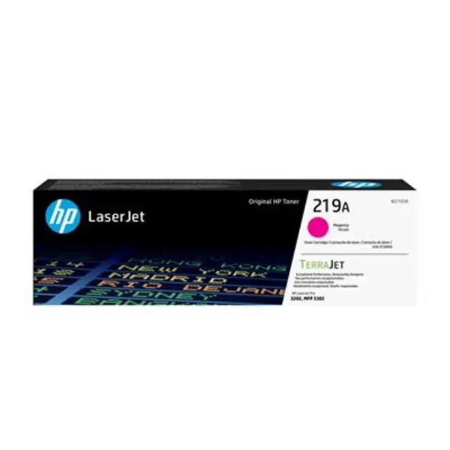 HP 219A Magenta LaserJet Toner Cartridge (W2193A) (HPW2193A) HEWLETT PACKARD