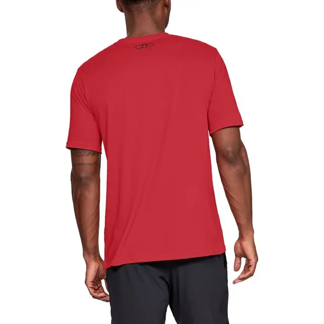 Under Armour Sportstyle Left Chest T-Shirt (1326799-600) - Κόκκινο - S 2