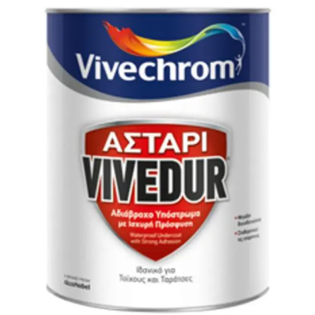 Αδιάβροχο Ακρυλικό Αστάρι Vivedur 5lt