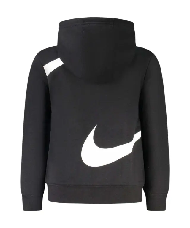 Nike - Παιδική Ζακέτα Φούτερ Swoosh Full Zip 86I159-023 Μαύρο - 6 ετών 2