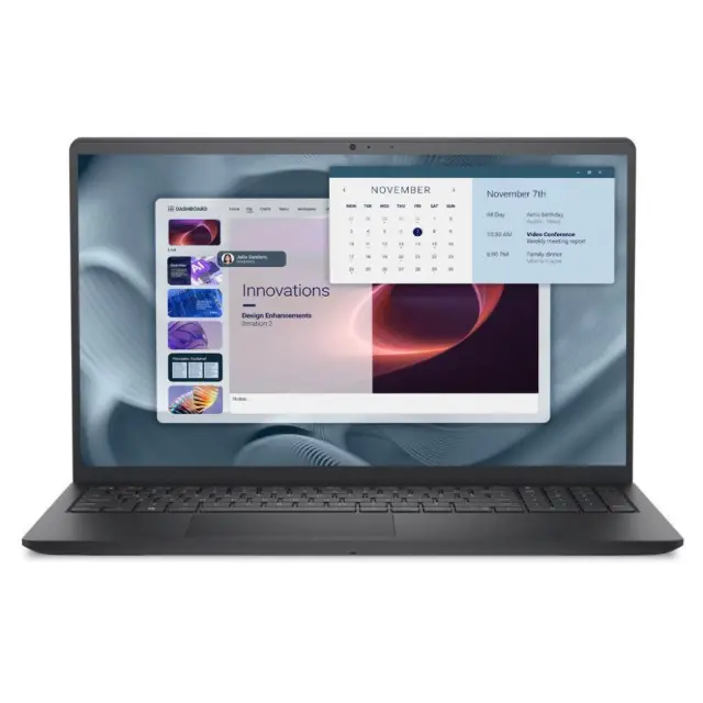 DELL Pro 15 Essential PV15250 15.6'' FHD/Core i5-1334U/16GB/512GB SSD/UHD Graphics/Win 11 Home/1Y NBD/Carbon Black