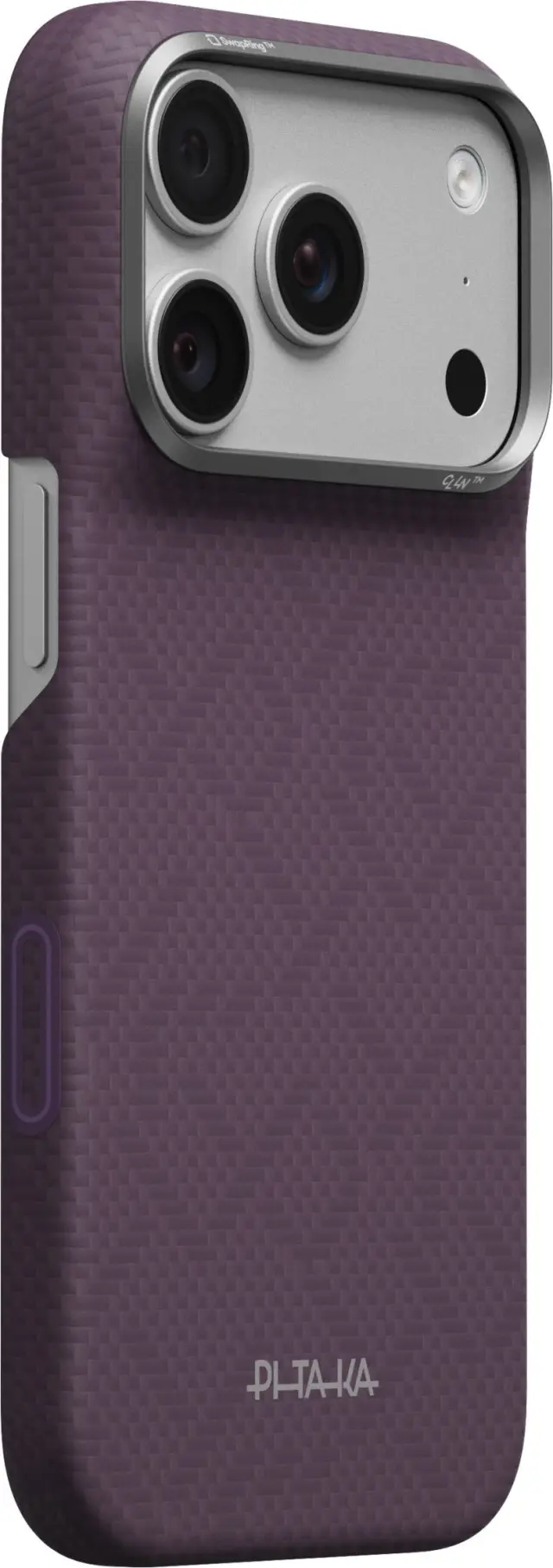 Pitaka Edge Case PTK Weaving, Charoite Purple - iPhone 18 Pro