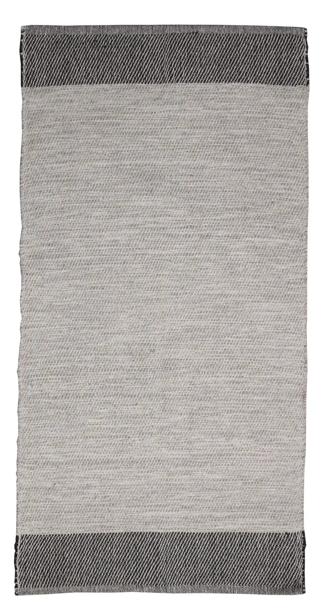 Χαλί 120Χ170 Rugs Viopros Μπόνο Γκρι 100% βαμβακερό