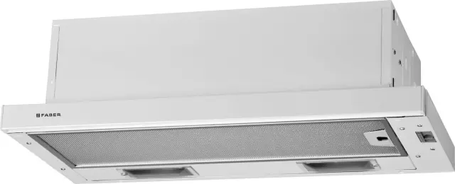 Faber Telescopic T3100 Συρόμενος Απορροφητήρας 60cm Λευκός 315.0547.830