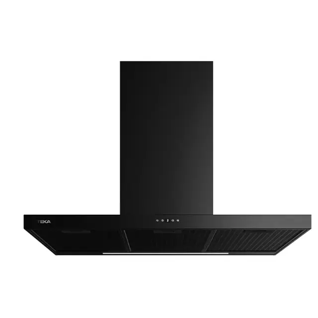 Teka DSH 986 BK Απορροφητήρας Καμινάδα Τοίχου 90cm 735m³/h Μαύρος