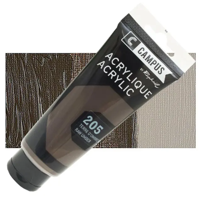 Ακρυλικό Raphael Campus - 205 Raw Umber - 100ml