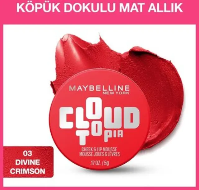Cloudtopia Cheek & Lip Mousse 5gr