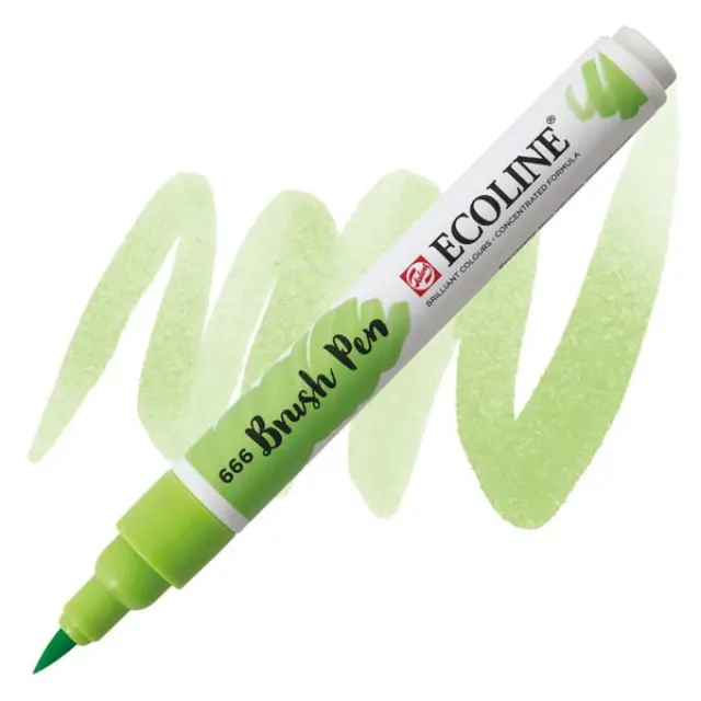 Μαρκαδόρος Talens Ecoline - 666 Pastel Green
