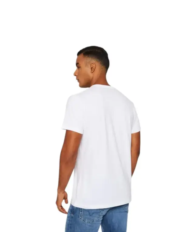 Pepe Jeans - Ανδρικό T-shirt Original Basic PM5010180-803 Λευκό 2
