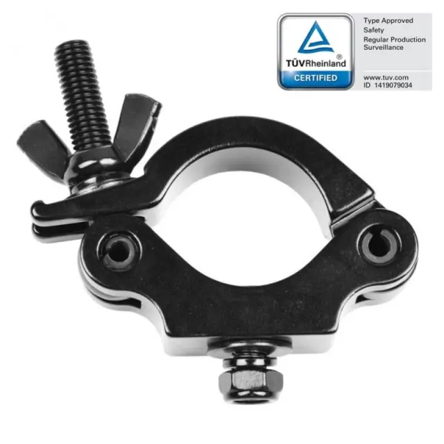 STAND4ME BRACKET CLAMP FOR LIGHTS Up To 200KG 50mm Black