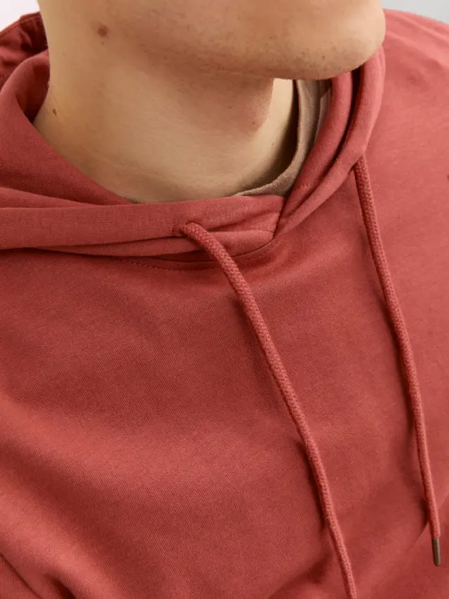 JJEBASIC SWEAT HOOD NOOS Cinnabar 3