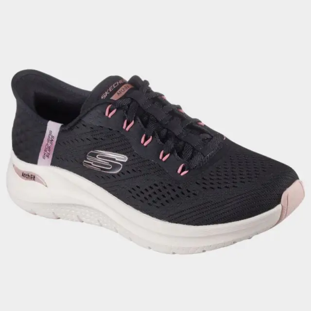 Sneakers Skechers Arch Fit 2.0 Easy 150066_BKRG Μαύρο - 37.5 2