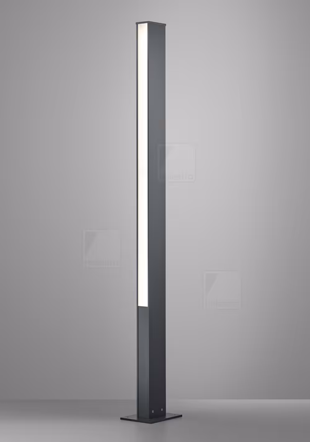 TENDO Ψηλό Φωτιστικό Δαπέδου Εξωτερικού Χώρου LED Graphite IP55 61W 3000K Γραφίτης