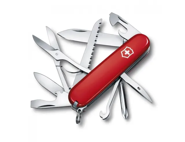 Ελβετικός Σουγιάς Victorinox Fieldmaster με 15 λειτουργίες και μήκος 9.1cm - Red 1.4713 2