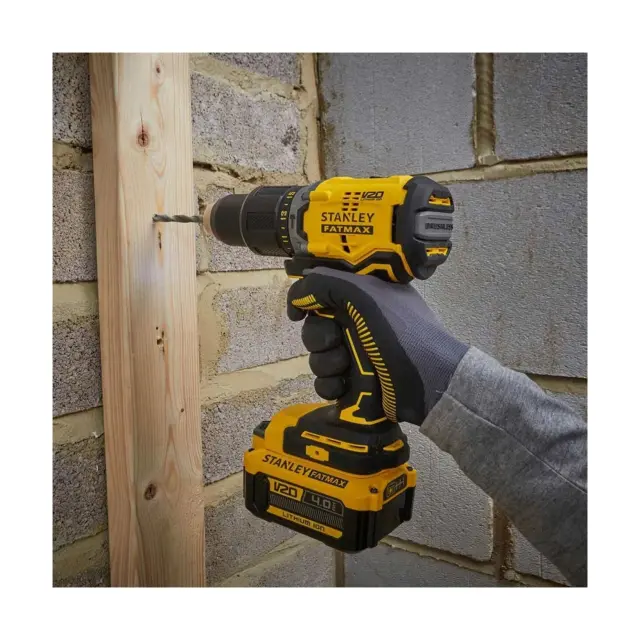 Stanley SFMCK461M2T-QW - Σετ με 2 τεμ. δραπανοκατσάβιδο κρουστικό και παλμικό κατσαβίδι 2μπαταρίες V20-18v 4AH και ταχυφορτιστή σε εργαλειοθήκη TSTAK 3