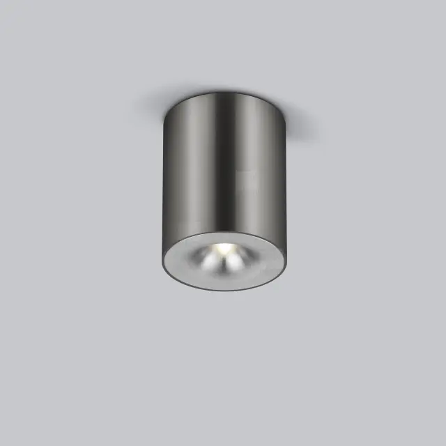 NIO Ceiling Luminaire LED Ανοδιωμένο Titanium Grey & Ανοδιωμένο Αλουμίνιο 16.5W IP20 Αλουμινίου Σκούρο Γκρί Τιτάνιο