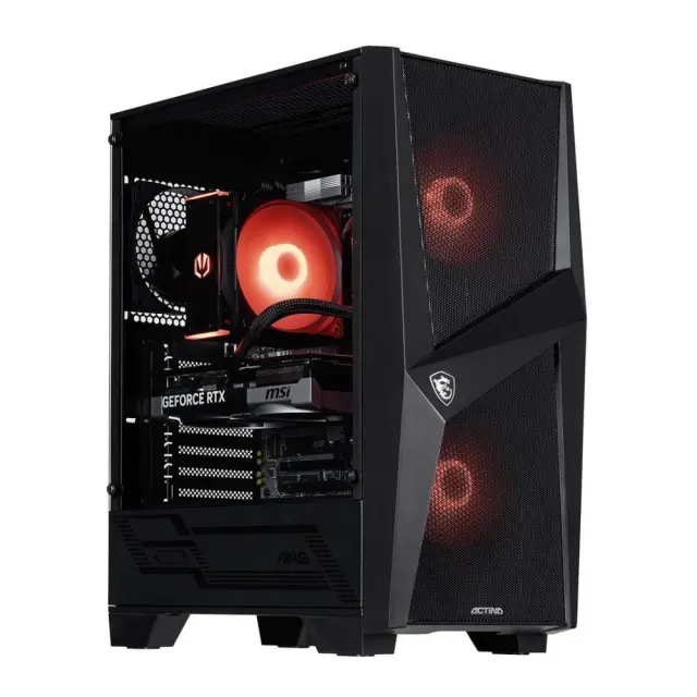 Actina 5901443421658 PC AMD Ryzen™ 5 8400F 32 GB DDR5-SDRAM 1 TB SSD NVIDIA GeForce RTX 5060 Midi Tower Black