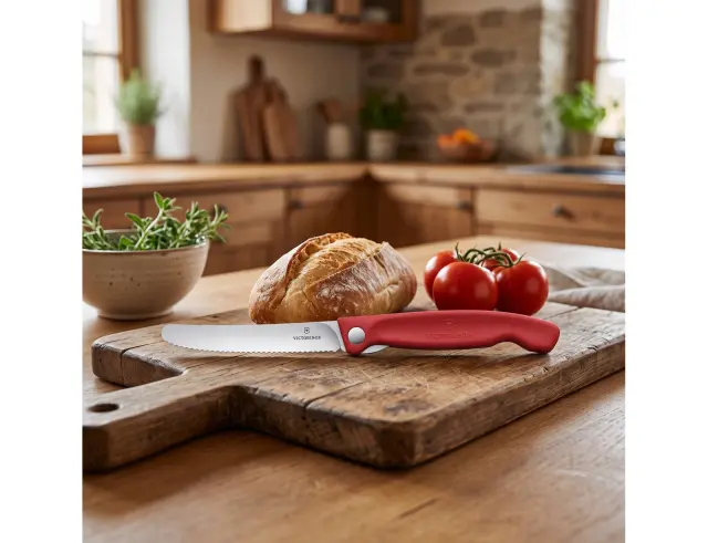 Aναδιπλούμενο Μαχαίρι Γενικής Χρήσης Victorinox Swiss Classic με μήκος λεπίδας 11cm - Red6.7831.FC1