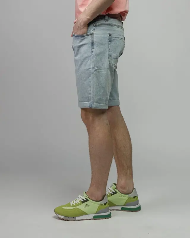 Devergo Ανδρικό FRANK 26SS0053LP3670RE105 Denim Shorts - Washed Blue - 29 2