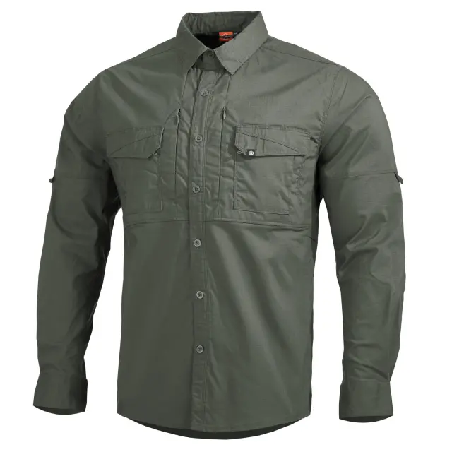 PLATO SHIRT K02019 06CG-Camo Green