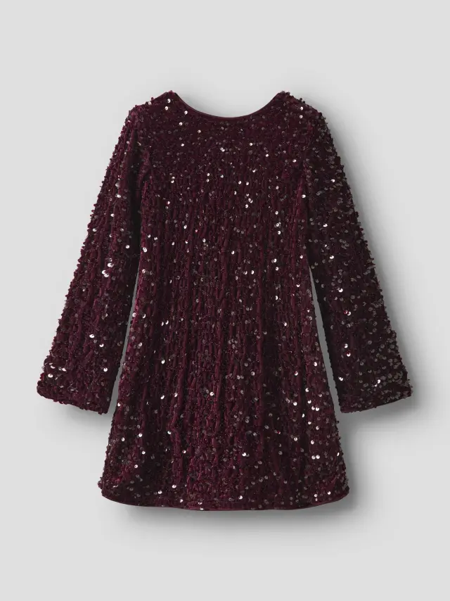 Name it-KIDS G-12 Burgundy_BLACK BOW-Burgundy - 8Y