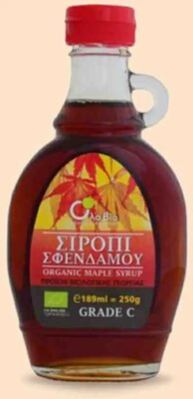 Όλα Bio Βιολογικό Σιρόπι Σφενδάμου, 189ml