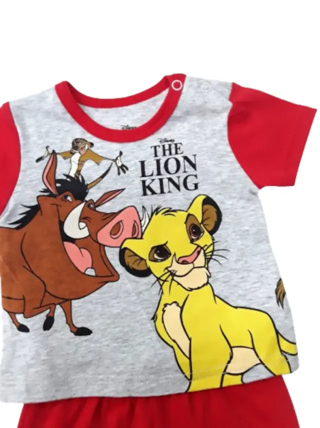 Μπλουζάκι με Σορτσάκι The Lion King Buba Green 80102290002 - 12 M (80cm) 3