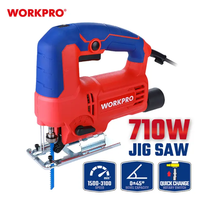 WORKPRO ΣΕΓΑ ΗΛΕΚΤΡΙΚΗ 710W ΡΥΘΜΙΖΟΜΕΝΗ WP471000CE (PROFI)