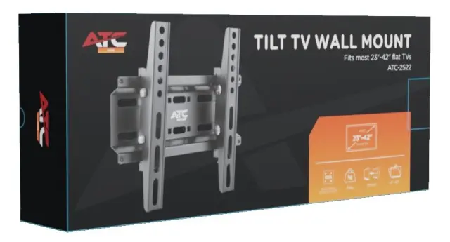 ATC Βάση TV Επιτοίχια ATC-2522 03.009.0027 3