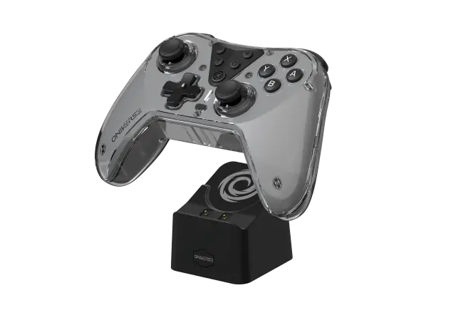 Nintendo Switch Oniverse Astralite Controller Wireless Smoked Black inkl. Charging Station - Nintendo Switch