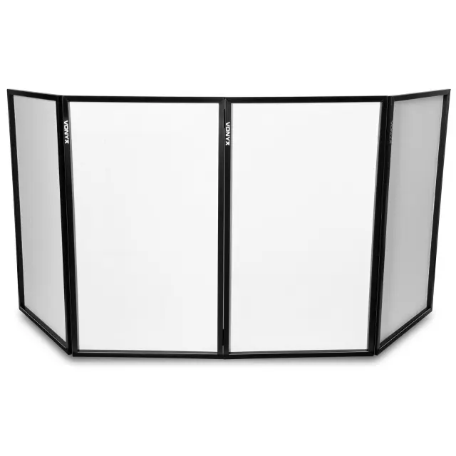 VONYX DB2 FOLDABLE DJ SCREEN 120x70 (4 PANELS) DJ STAND
