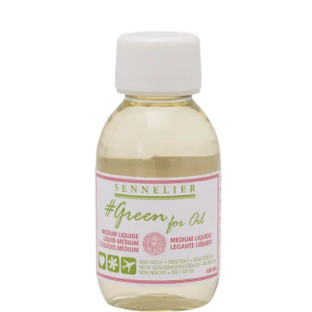 Sennelier Green for Oil Οικολογικό Universal Medium για Λάδια - 100ml
