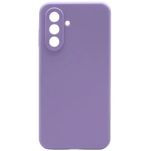 Θήκη Liquid Silicon inos Samsung Galaxy A57 5G Velvet Βιολετί N70938