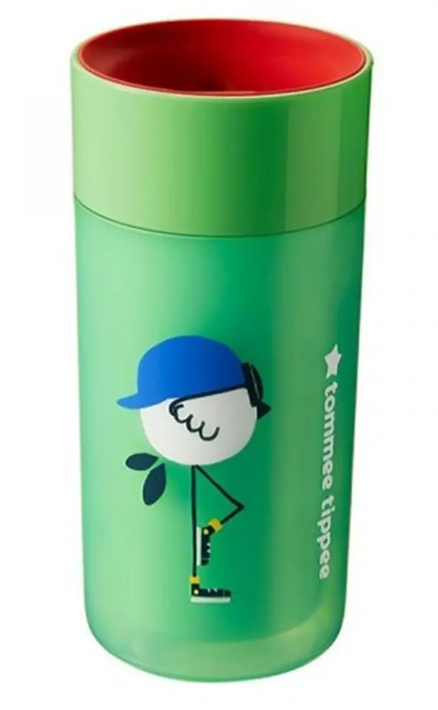 Tommee Tippee Easiflow 360° Κύπελλο (12+ μηνών) - Πράσινο 250ml 2
