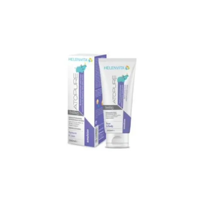 Helenvita Atopure Baby Emulsion Φυσικό Καταπραϋντικό Γαλάκτωμα, 200ml