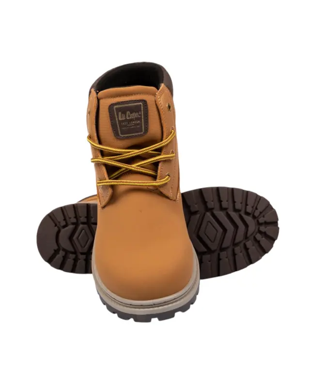 Lee Cooper - Ανδρικά Μποτάκια Chukka LCM629115-TAN Μουσταρδί 2