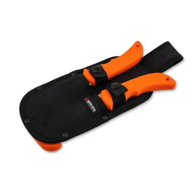 Böker Magnum Hunting Line Game Set Κυνηγετικών Μαχαιριών Πορτοκαλί 3