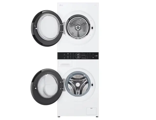 Πλυντήριο (12kg) + Στεγνωτήριο (10kg) Ρούχων LG WashTower WT1210WWF με Wi-Fi, 1400rpm και ενεργειακή κλάση A & C WT1210WWF