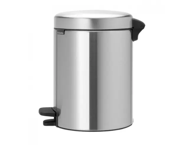 Καλάθι απορριμμάτων New Icon Brabantia με χωρητικότητα 5L και διαστάσεις 27.2x20.5x29.1cm - Matt Steel080.1126/45 2
