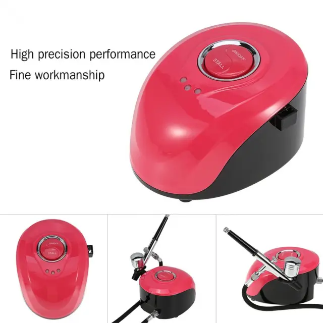 Αερογράφος με συμπιεστή ψεκασμού - Mini Air Paint Compressor - ASG002 - 100018 2
