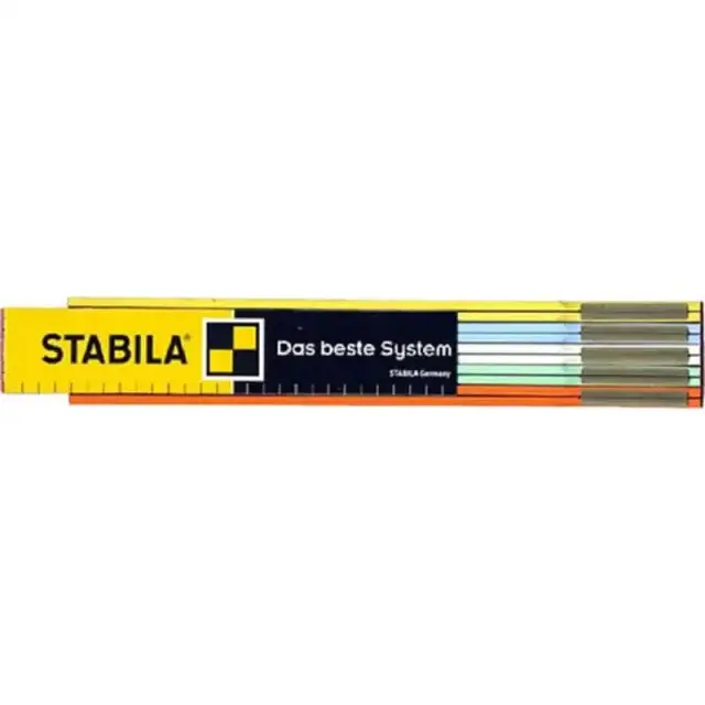ΜΕΤΡΑ ΞΥΛΙΝΑ STABILA ΓΕΡΝΑΝ. 2m