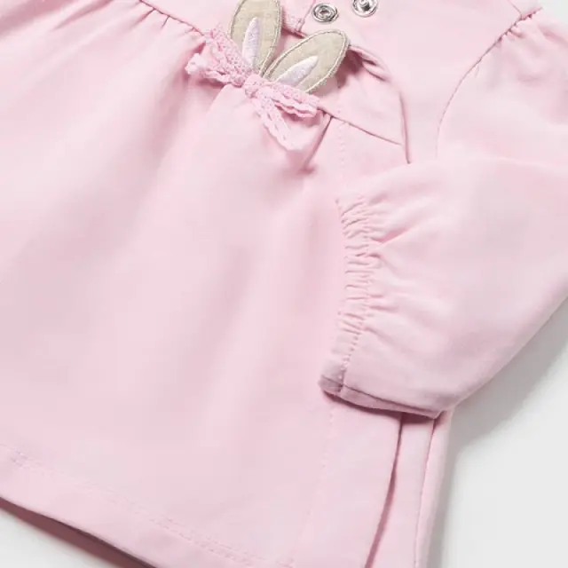 Νεογέννητο 0 έως 18 μηνών Σετ 2 τεμαχίων Better Cotton ροζ μπεμπέ - 6-9Μ 3