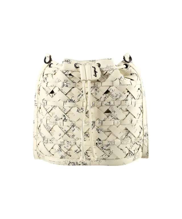 Desigual - Γυναικεία Τσάντα Πλάτης Back Litio Harlan 26SAXP27-1008 Λευκό 2