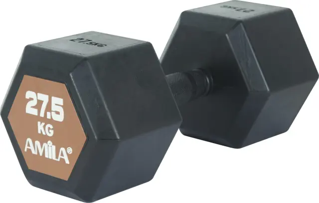 AMILA Aλτήρας Εξάγωνος Original Rubber H - 27,5Kg (90598)